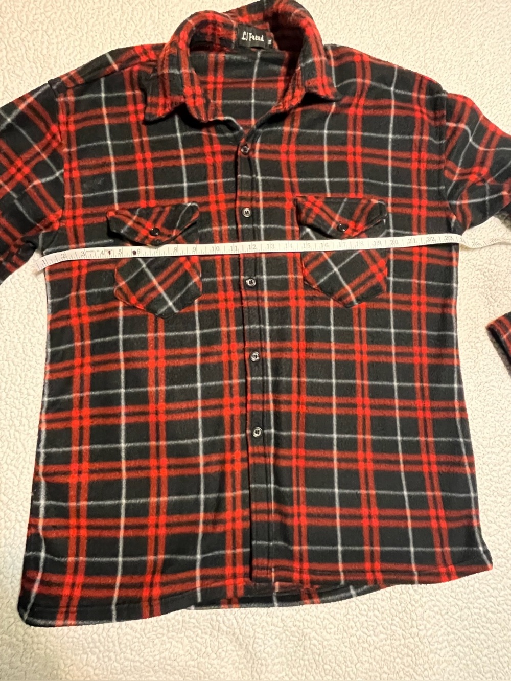 LJ Freud Fleece Flannel Shirt - Picture 6 of 9